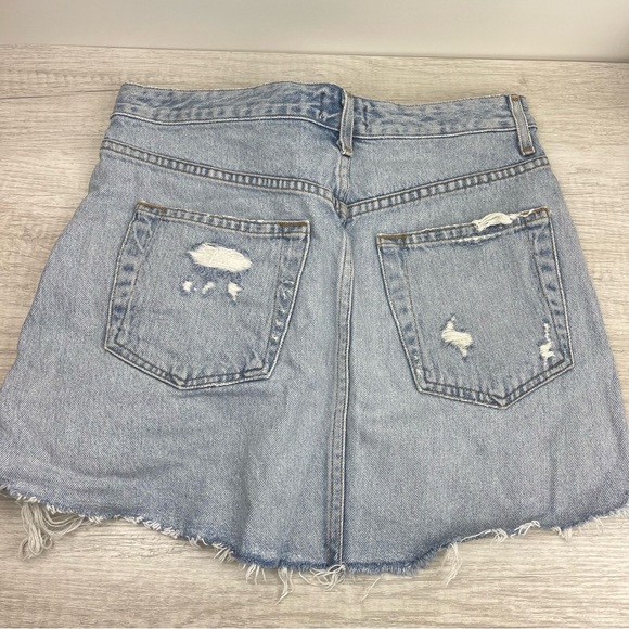 AGOLDE Audrey Skirt in Broken SZ 27 - Picture 7 of 9